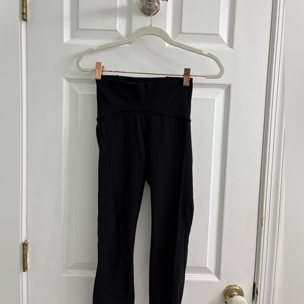 Black Lululemon High Waisted Align Leggings